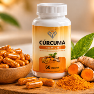 Cúrcuma Premium 60 Cápsulas — Suplemento Alimentar com Ingredientes Selecionados